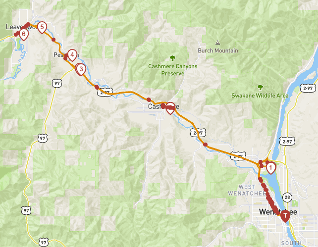 Route 22 Shuttle Map